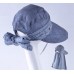 Wide Brim Summer Visor Caps  Outdoors Anti Uv Face Neck Protection Sun Hats  eb-39837586